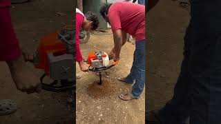 68cc Earth Auger without drill bit Rs9500 9787672239 Melur Madurai digger auger earthauger [upl. by Ayrolg]