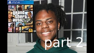 IShowspeed Plays GTA 5 Story mode part 2 [upl. by Sapienza918]