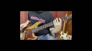 quotRock Steadyquot by Aretha Franklin Bass Cover [upl. by Lynnet588]