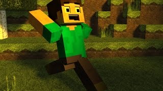 Minecraft ParodijaKako Preziveti Drugu Noc U Minecraftu Animacija [upl. by Ameerahs]