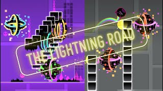 The lighting road platformer level easy demon Geometry dash [upl. by Akehsat]