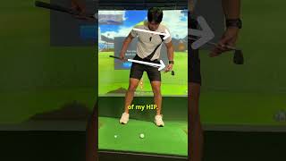 HOW TO HIT OFF SLOPED LIES DOWN HILL LIE shorts golf golftips [upl. by Azilanna]