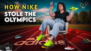 Nike vs adidas How Nike Took Over the Olympics [upl. by Ainniz]