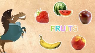 Aprende la frutas en inglés con Arturo Babyradio [upl. by Far]