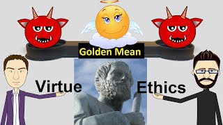 Aristotles Ethical Theory  Virtue Ethics Eudaimonia amp The Golden Mean [upl. by Keary409]