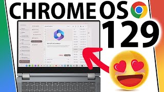 Viele BRANDNEUE Funktionen für dein Chromebook Chrome OS 129 [upl. by Thorrlow]