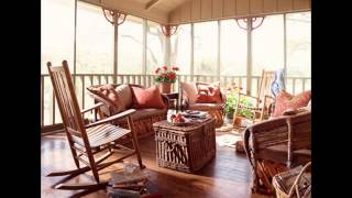 Popular Screened porch decorating ideas [upl. by Dnalram]