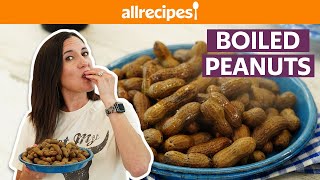 How to Make Boiled Peanuts  Get Cookin  Allrecipes [upl. by Henryson470]