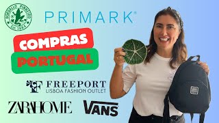 HAUL compras en Portugal OUTLET FreePort y PRIMARK [upl. by Ssyla]