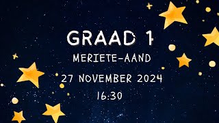 LAERSKOOL ELARDUSPARK GRAAD 1  MERIETEAAND  1630 [upl. by Oigolue]