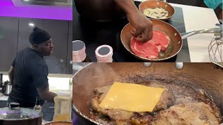 Trick Daddy Cooking Steak Sandwich [upl. by Madelyn]