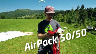 How to pack your glider in the AirDesign AirPack 5050 bag [upl. by Spense968]