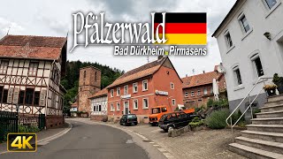 Scenic Drive through the Pfälzerwald in Germany 🇩🇪 from Bad Dürkheim to Pirmasens [upl. by Shriner]