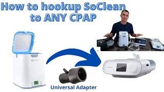 How to connect SoClean to ANY CPAP  Step by Step [upl. by Janice]