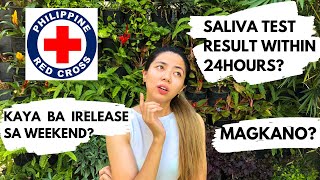 HOW TO GET COVID RESULT FAST In time for Siargao Travel Requirement  PH Red Cross SALIVA TEST [upl. by Entwistle168]