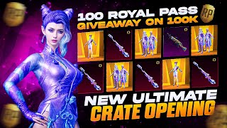 😱 OMG  NEW GLAZING RIPPLE SPIN  WITH UPGRADABLE SERPENGLEAM AWM SKIN CRATE OPENING IN BGMI [upl. by Leahey]