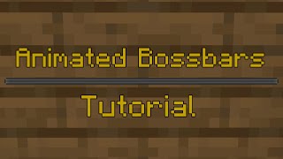 1165  Animated bossbars [upl. by Onoitna234]