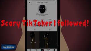 Scariest TikToker I followed  Scary Story Animated in Hindi [upl. by Owena540]