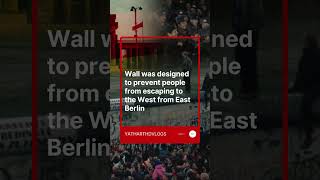 The Fall of Berlin Wall  Akhand Germany Unification berlin shorts viralshorts [upl. by Lantha82]