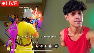 🔥AO VIVO  SEM BRAÇO DO FREEFIRE🔥 sembraçoff freefire freefiremax shortsvideo aovivo [upl. by Kulseth656]