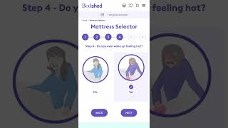 Shorts Bedshed Mattress Selector [upl. by Adnaval726]