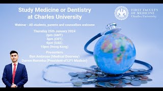 Study Medicine or Dentistry at Charles University  Meet the LF1 MedSoc President [upl. by Eppilihp48]