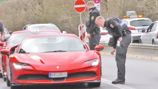 NÜRBURGRING CARFREITAG 2024 Polizei Ferrari Tuner  TEIL 3 Nordschleife Nurburgring [upl. by Nnyre]