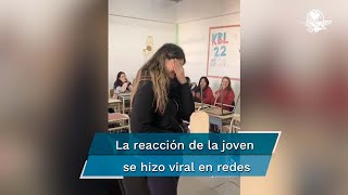 Compañeros sorprenden a joven que no tenía para pagar su viaje de graduación [upl. by Pul]