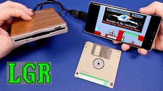 Using a Floppy Disk Drive on a Smartphone [upl. by Nuajed]