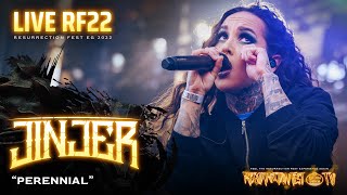 Jinjer  Perennial Live at Resurrection Fest EG 2022 [upl. by Enidanreb]