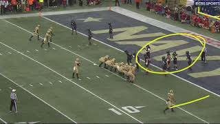 ARMY Scores First on Blown Coverage [upl. by Spence827]