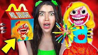 DO NOT ORDER MISS DELIGHT HAPPY MEAL from MCDONALDS at 3AM POPPY PLAYTIME 3 ENDING [upl. by Nork997]