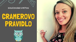 Cramerovo pravidlořešený příklad [upl. by Aidnac]