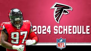 Atlanta Falcons 2024 Schedule Release  NFL Gameplan [upl. by Idnil]