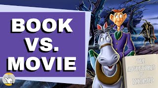 Book vs Movie The Adventures of Ichabod amp Mr Toad the Ichabod part [upl. by Eelhsa]