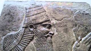 Tiglathpileser III the King Nimrud central Palace Assyrian 728 BC British Museum London [upl. by Sirrah]