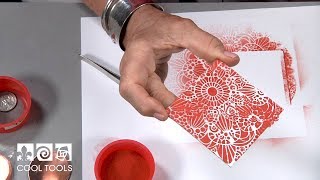 Cool Tools  Introduction to Enameling with Stencils by Jan Harrell [upl. by Nirb]