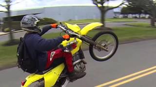 Dirt Bike Wheelies Dr250 [upl. by Yee]