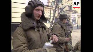 RUSSIA CHECHNYA RUSSIAN ARMY DEMORALIZED BY LATEST REBEL ATTACK [upl. by Certie]