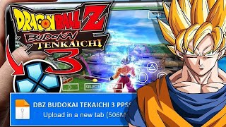 DRAGON BALL Z BUDOKAI TENKAICHI 3 PPSSPP CELULAR ANDROID ATUALIZAÇÃO REVIEW 2024 😱 [upl. by Lareena]