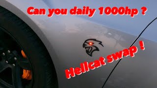 WHAT ITS LIKE DAILYING A 1000HP HELLCAT [upl. by Seraphine]