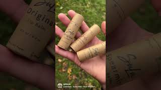 Recycled paper lip balm tubes [upl. by Ellerehs741]