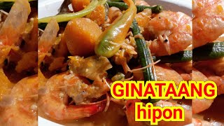 Ginataang Hipon  How to cook Ginataamg Hipon [upl. by Sladen]