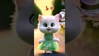 kaathu kaathu song shorts by 😸 shorts catdance funnycatvideos [upl. by Adnerb]