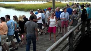 RAW Video from Murrells Inlet mullet festival [upl. by Zaller374]