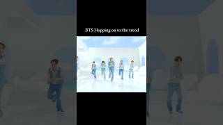 Bts going with trend 😁😁 edits bts audios btssong explore kpop koreansong soundtown [upl. by Adnirem]