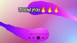 Top Hot picks 2024🔥🔥 2024hitsplaylist nonstop music playlist bestsongs hotsongs remix song [upl. by Nylynnej]