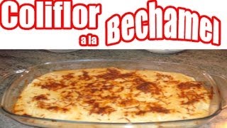 Como hacer coliflor con bechamel recetas de cocina con Mila [upl. by Oneladgam]