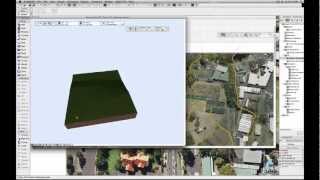 ArchiCAD Tutorial How to create and refine a terrain  Part 12 [upl. by Hsac]