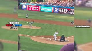 Phillies vs Dodgers videos baseball phillies dodgers mlb shoheiohtani [upl. by Eulalee525]